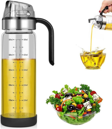 Δοχείο Λαδιού Γυάλινο με Ροή 500ml