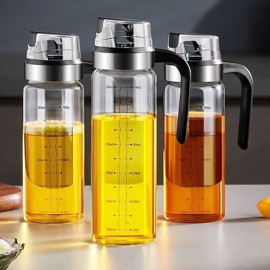 Δοχείο Λαδιού Γυάλινο με Ροή 500ml