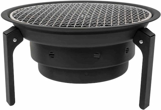 Grătar Camping Metalic Pliabil Rotund Diametru 35cm Z-tools Zts 9088