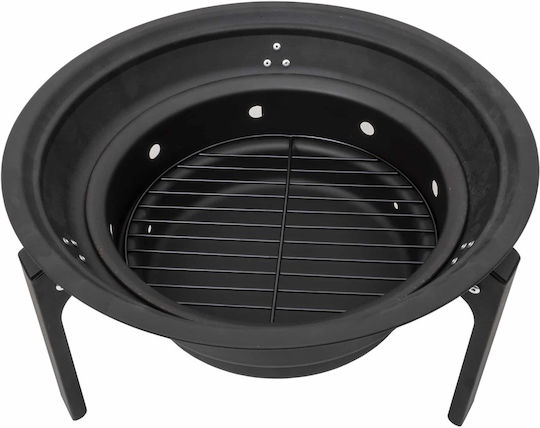 Grătar Camping Metalic Pliabil Rotund Diametru 35cm Z-tools Zts 9088