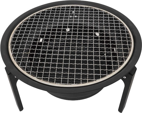 Grătar Camping Metalic Pliabil Rotund Diametru 35cm Z-tools Zts 9088