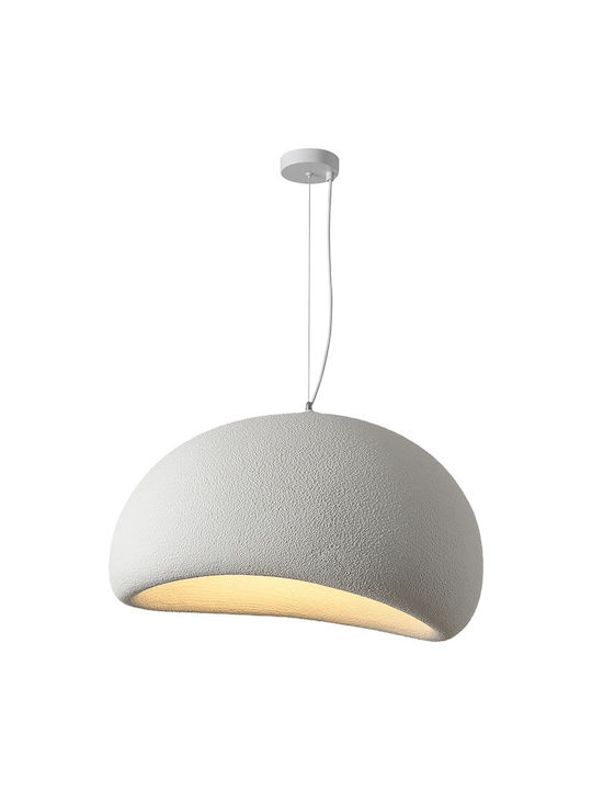 Home Lighting Pendant Ceiling Light White with E27 Socket 40x40cm