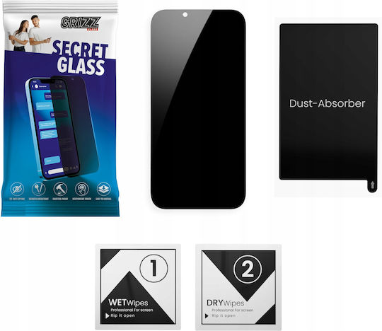 Матов Поверителен Стъклен Протектор Grizzglass Secretglass Apple Ipad Air 13" M3 2025