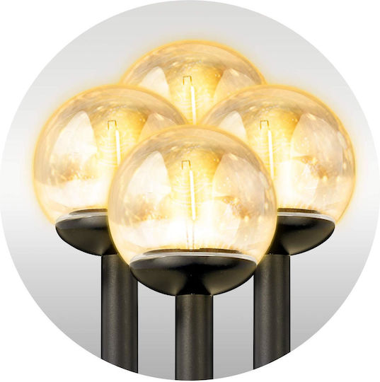 Transparent Solar Ball Light 4pcs Ilumen Ls-103