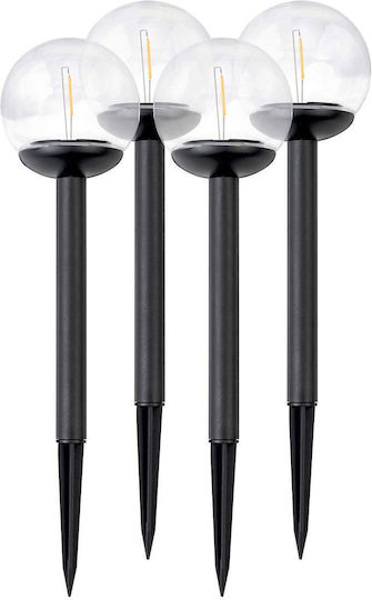 Transparent Solar Ball Light 4pcs Ilumen Ls-103