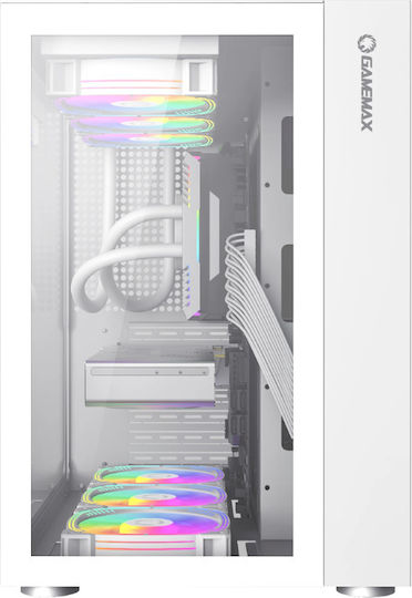 Vengeance Ghost-W75 Gaming Desktop PC (Ryzen 5-7500X3D/32GB DDR5/1TB SSD/Radeon RX 9060 XT/No OS)