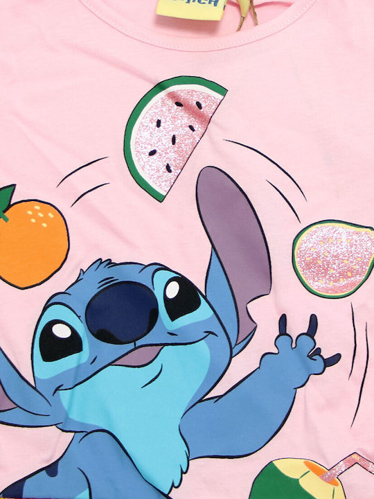 Lilo & Stitch Mädchenkleid Rosa
