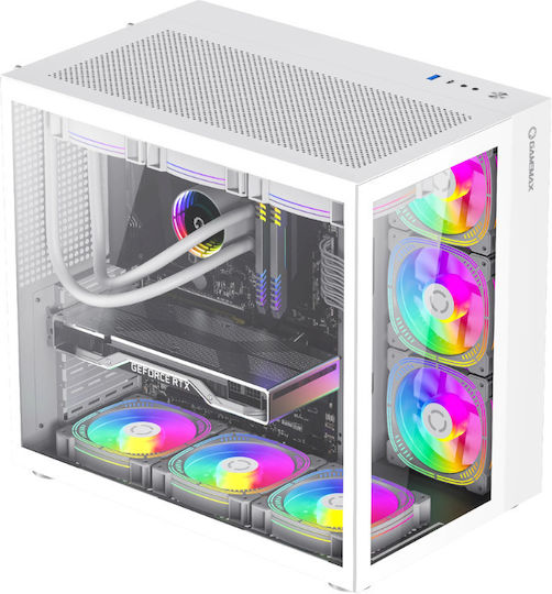 Vengeance Ghost-W38 Desktop PC (Ryzen 7-5700/32GB DDR4/512GB SSD/GeForce RTX 3050/No OS)