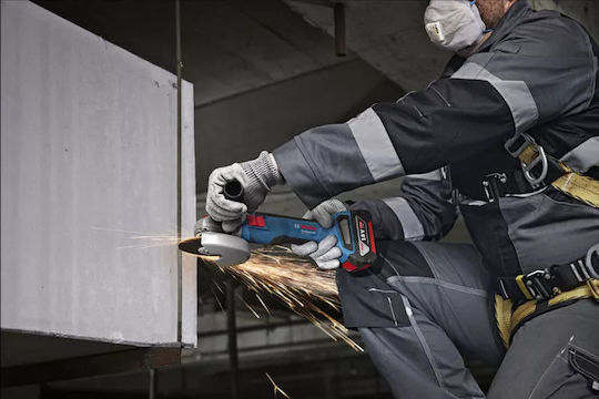 Bosch GWS 18V-8 Τροχός 125mm Μπαταρίας Brushless 2x4Ah