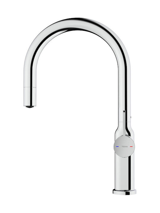 Teka Kitchen Faucet Counter Silver