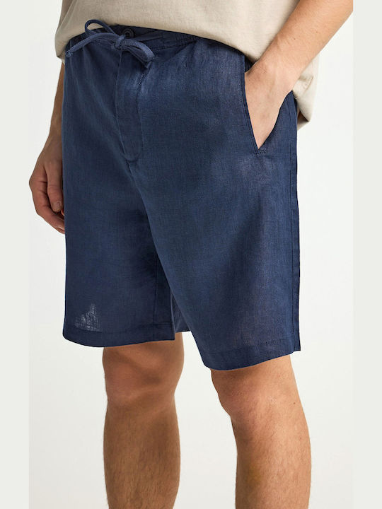 Men's Chino Bermuda Shorts Navy Blue