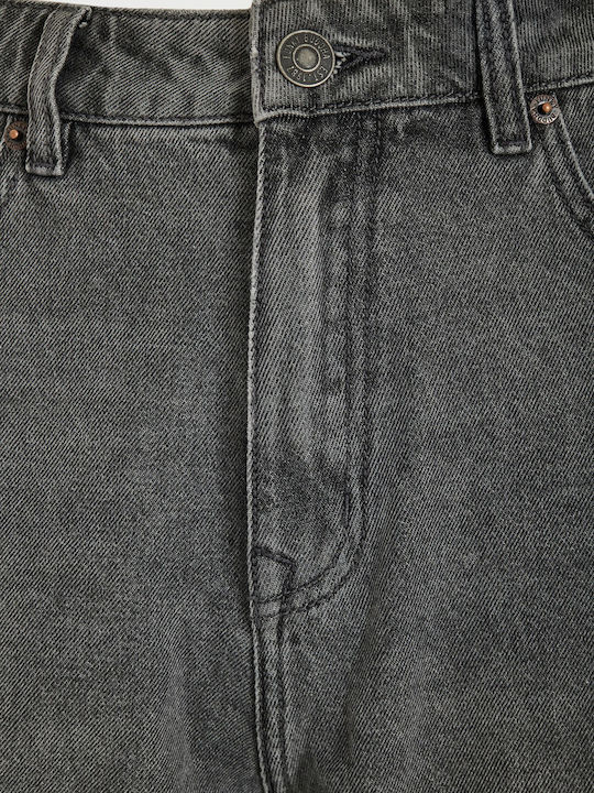 Herren Shorts Denim Grau