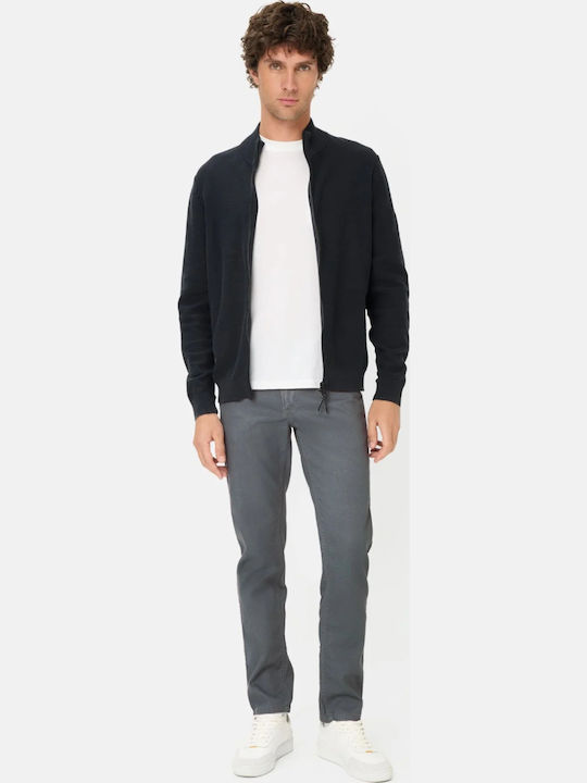 Elastic Blue Trousers