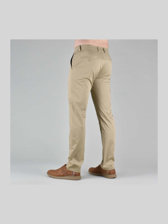 Παντελόνι Ελαστικό σε Slim Εφαρμογή Beige