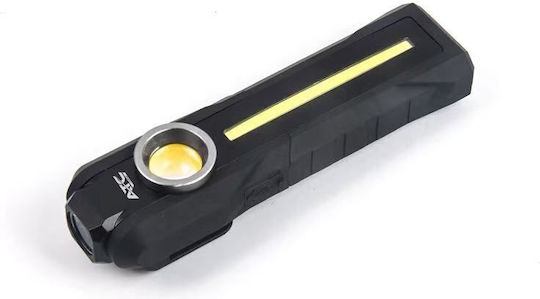 ATC Rechargeable Workshop LED Flashlight with Brightness up to 300lm
