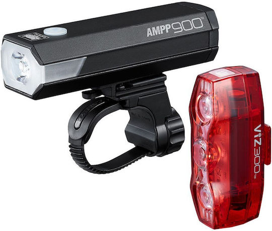 Cateye Rechargeable Bicycle Lights Set