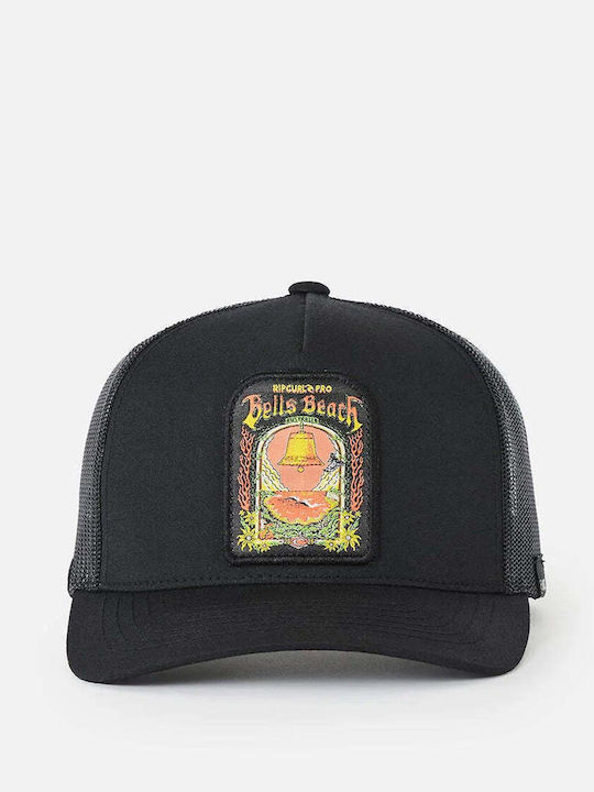 Rip Curl Unisex Bells Pro 26 Trucker Cap Washed Black 1jumhe_8264
