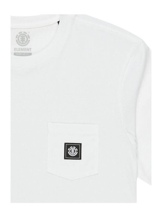 Label Pocket T-shirt Λευκό