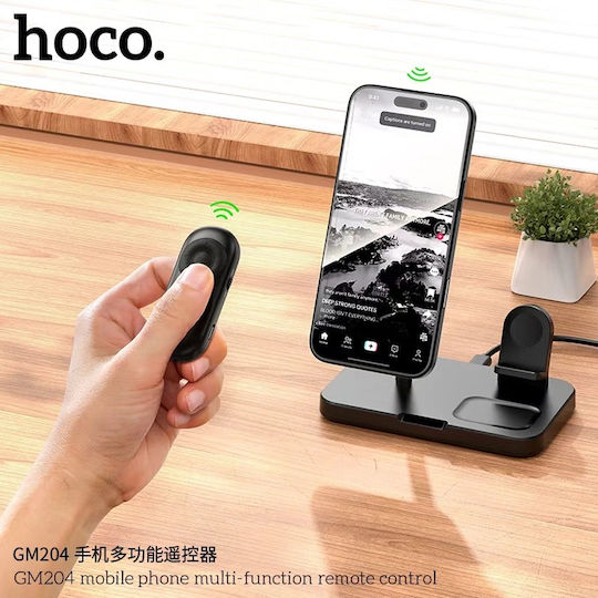 Hoco Selfie Controller Gm204 Bluetooth Black