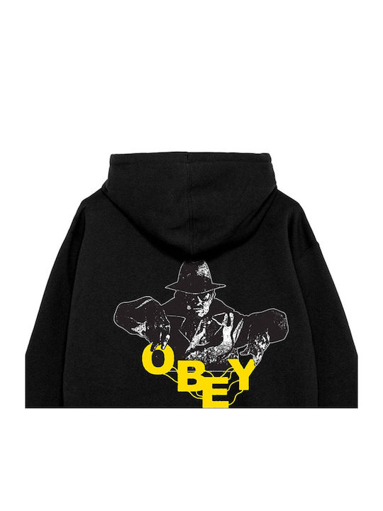 Sweatshirt with Hood Black