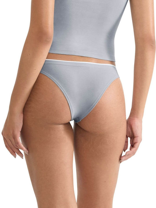 Go Sense Tanga Γυναικεία Slip 2Pack Γκρι