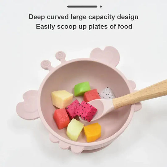 Pandaboo Toddler Silicone Food Bowl