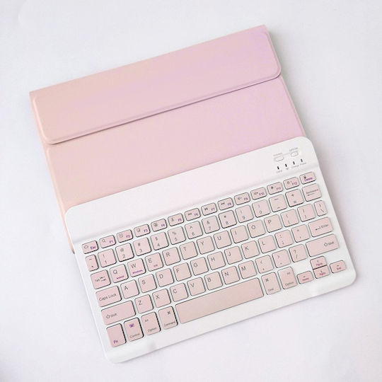Bluetooth Keyboard Case Lenovo Tab P12 Tb-370 Pink