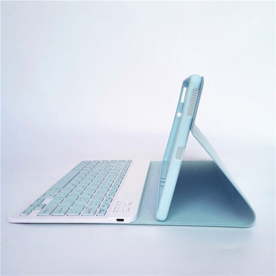 Bluetooth Keyboard Case Lenovo Tab P12 Tb-370 Blue
