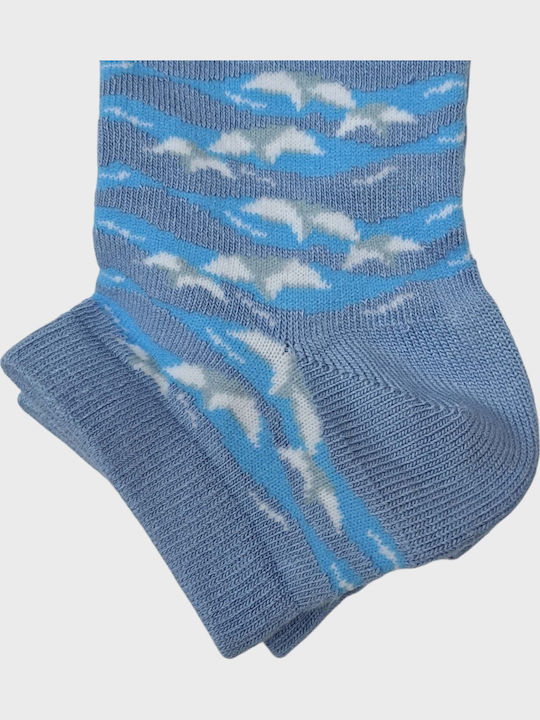 Walk Kids' Socks Blue/Beige/Rouge 3 Pairs