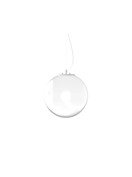 Ideal Lux Mapa Κρεμαστό Φωτιστικό Διάφανο με Ντουί E27 50εκ.