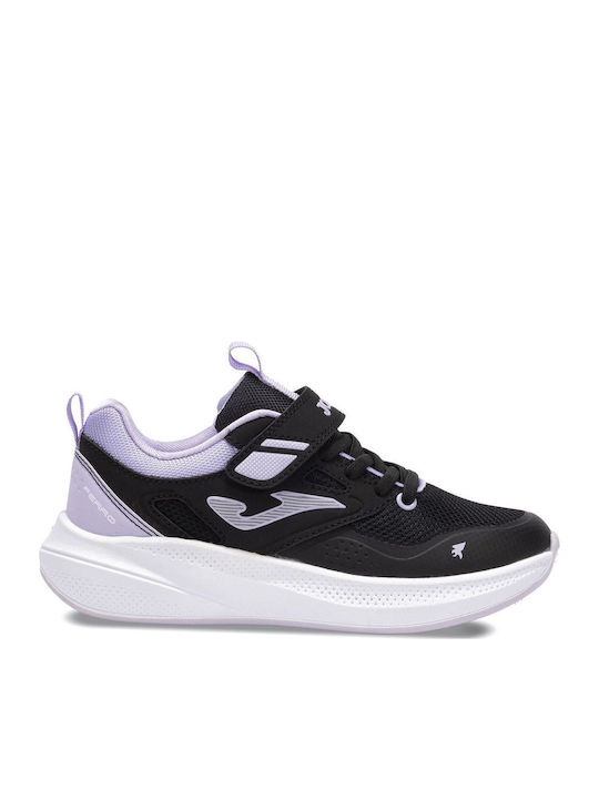 Kids Sneakers with Scratch Black