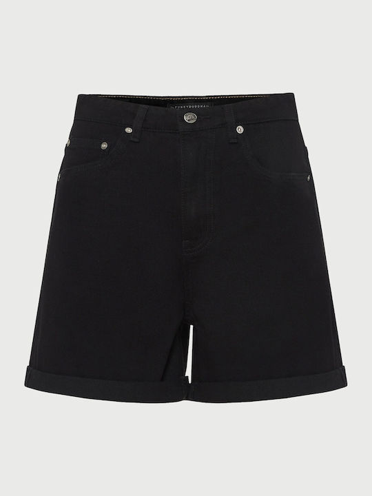 Women's Black Denim Shorts