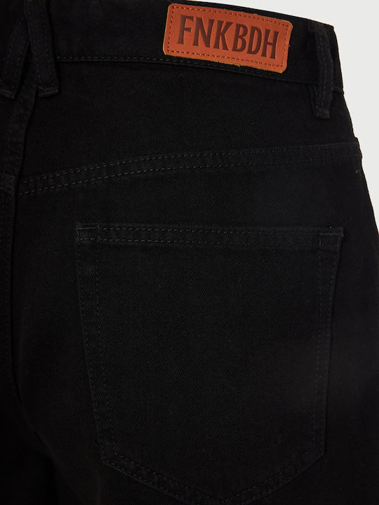 Women's Black Denim Shorts