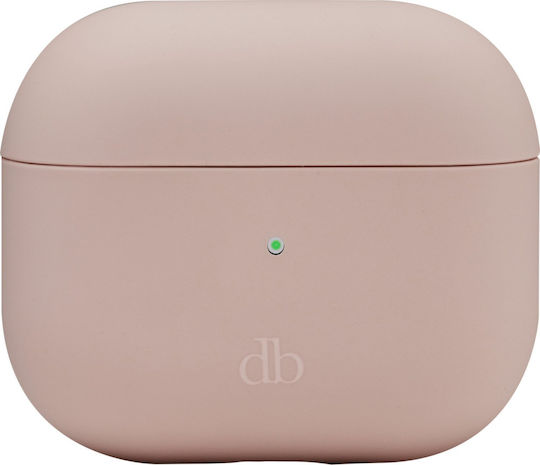 dbramante Costa Rica Калъф за AirPods 3-то поколение от силикон в розов пясък от рециклирана пластмаса