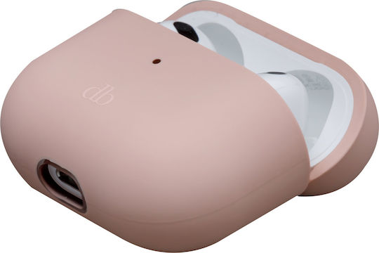 dbramante Costa Rica Калъф за AirPods 3-то поколение от силикон в розов пясък от рециклирана пластмаса