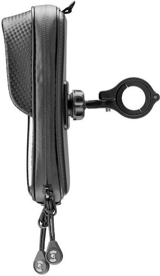 Interphone Motorcycle Phone Mount with Case 6.7" for Steering Wheel