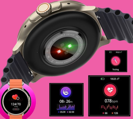 Rubicon Smartwatch Rncf15 Cream Rncf15