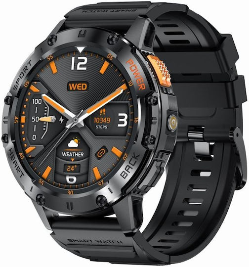 Smartwatch Gravity Gt22-1 Schwarz Gt22