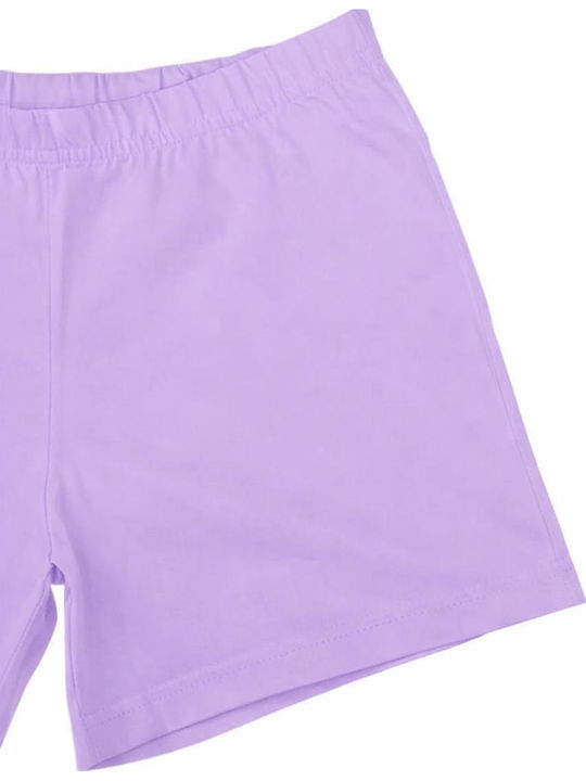 Kids Fabric Shorts/Bermuda Lavender Lavender