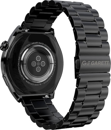 Smartwatch Garett Ανδρικό Smartwatch Garett 5904238485620 Μαύρο Βραχιόλι 13225454 5904238485620