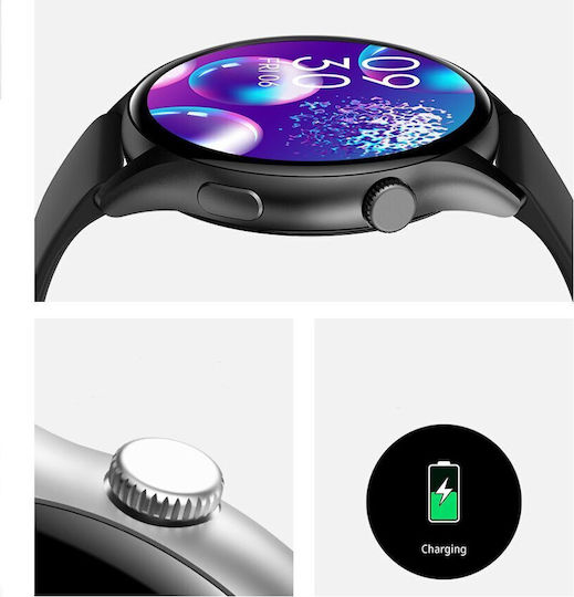 Smartwatch De Damă Gravity Gt11-1 Lgd Lgd Bk