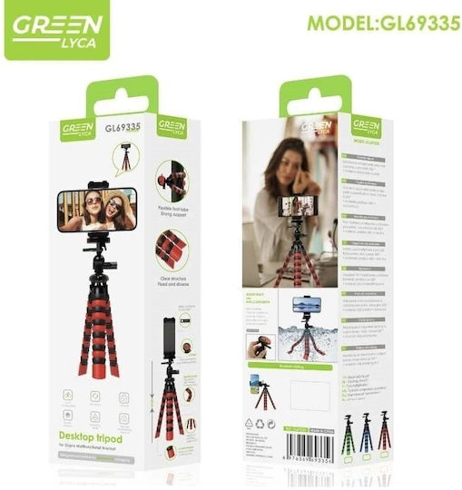 Green-lyca Gl69335 Τρίποδο Κινητού Κόκκινο