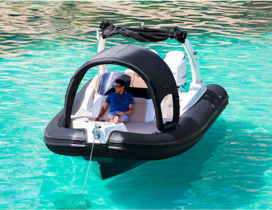 DECKTENT Τέντα Σκάφους Μαύρο Χρώμα