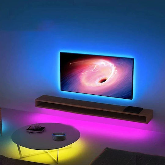 Gosund Inteligent Bandă LED Wi-Fi RGB Lumină 2.8m