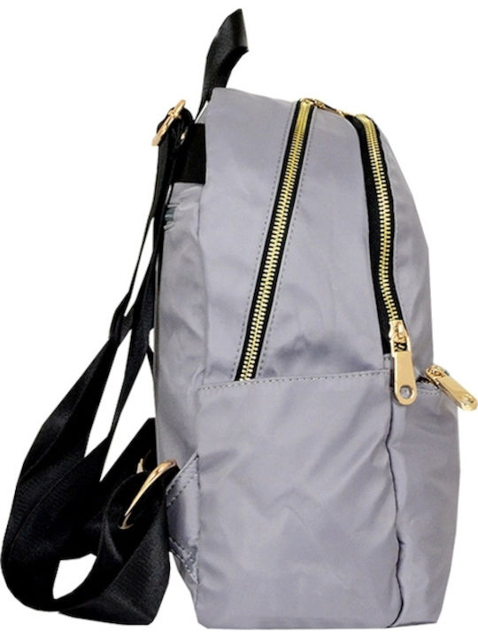 Rock Club School Bag Backpack Grey 26 x 8 x 31cm