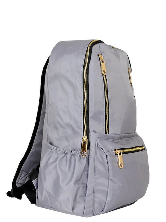 Rock Club School Backpack Blue