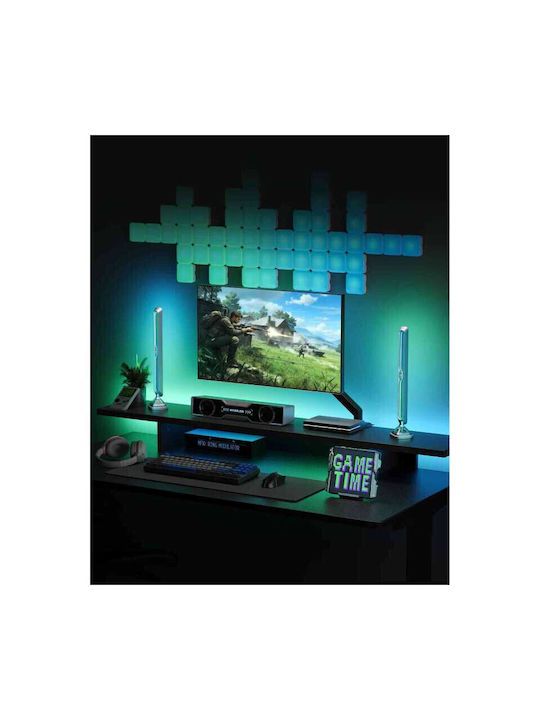 Govee Smart Διακοσμητικό Φωτιστικό Gaming Pixel LED RGB 18.5x15x3.5εκ.