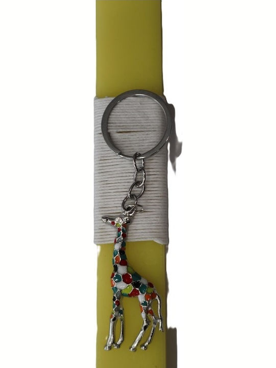 Osterkerze Quadratische Schlüsselanhänger Giraffe & Geschenkbeutel Fantom26-36 Osterkerze Quadratische Schlüsselanhänger Giraffe & Geschenkbeutel Fantom26-36
