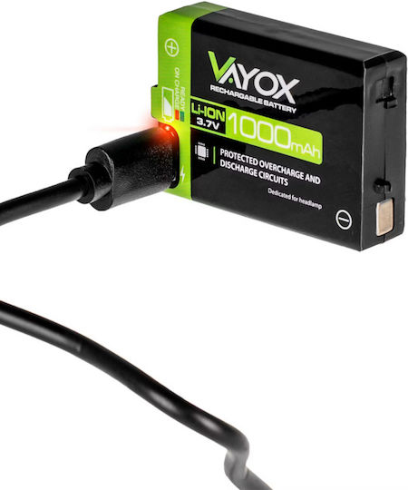 Vayox Φακός Κεφαλής LED με Μέγιστη Φωτεινότητα 800lm