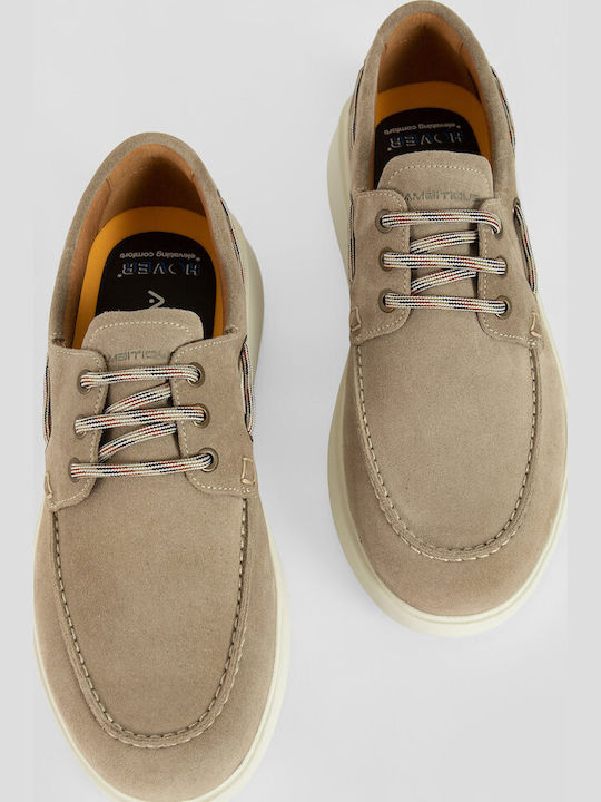 Ανδρικά Boat Shoes σε Καφέ Χρώμα